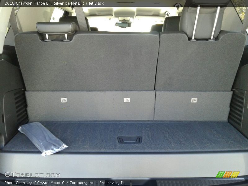 Silver Ice Metallic / Jet Black 2018 Chevrolet Tahoe LT
