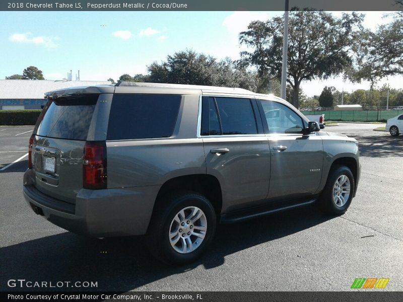 Pepperdust Metallic / Cocoa/Dune 2018 Chevrolet Tahoe LS