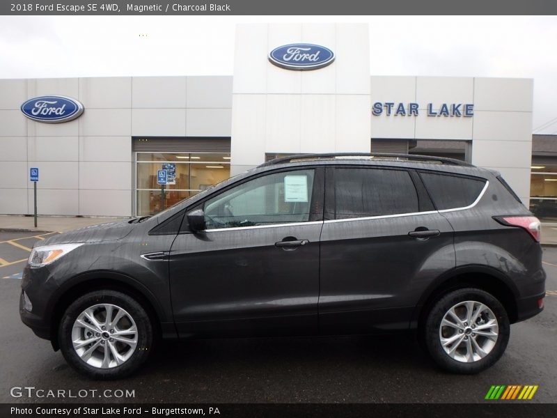 Magnetic / Charcoal Black 2018 Ford Escape SE 4WD