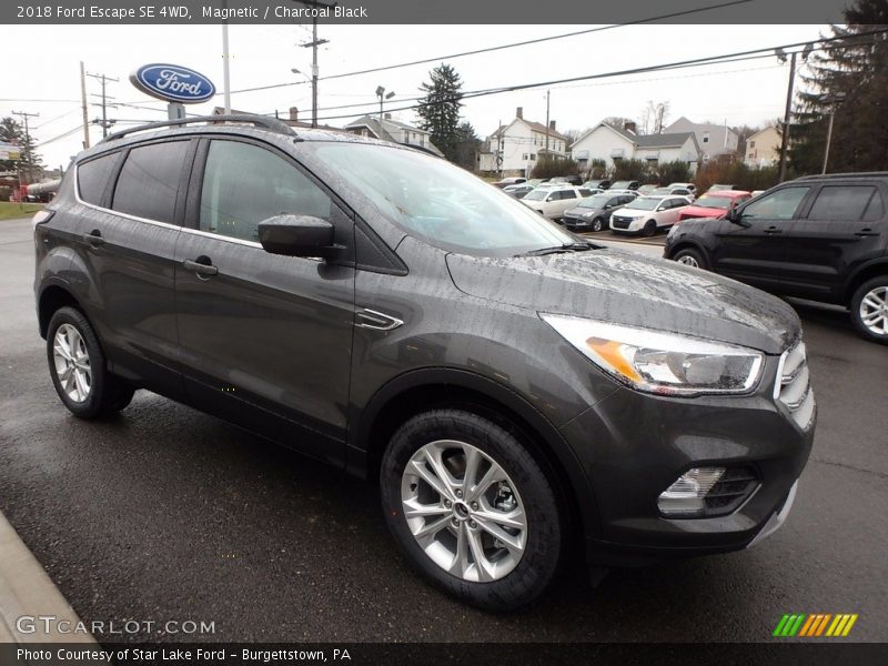 Magnetic / Charcoal Black 2018 Ford Escape SE 4WD