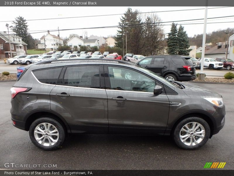 Magnetic / Charcoal Black 2018 Ford Escape SE 4WD