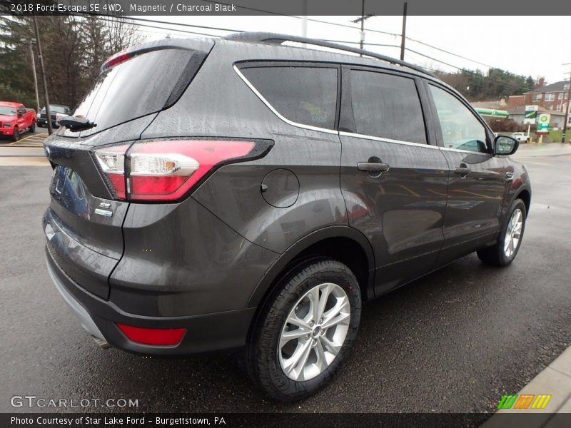 Magnetic / Charcoal Black 2018 Ford Escape SE 4WD