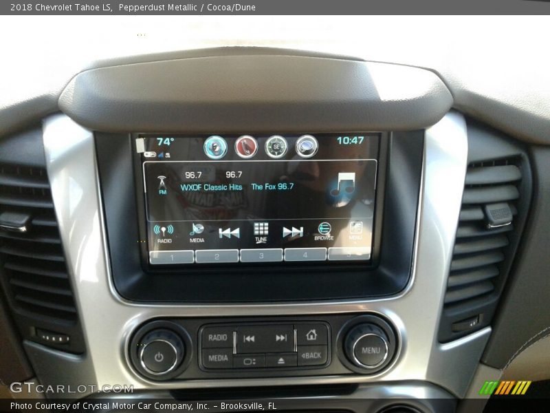 Pepperdust Metallic / Cocoa/Dune 2018 Chevrolet Tahoe LS