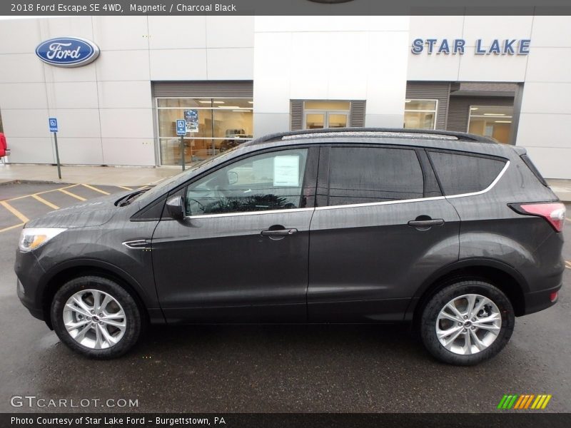 Magnetic / Charcoal Black 2018 Ford Escape SE 4WD