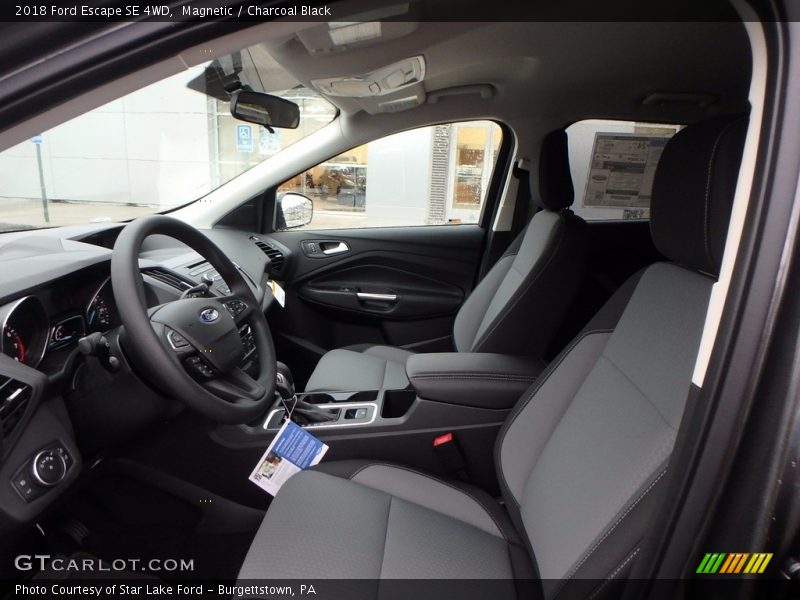 Magnetic / Charcoal Black 2018 Ford Escape SE 4WD