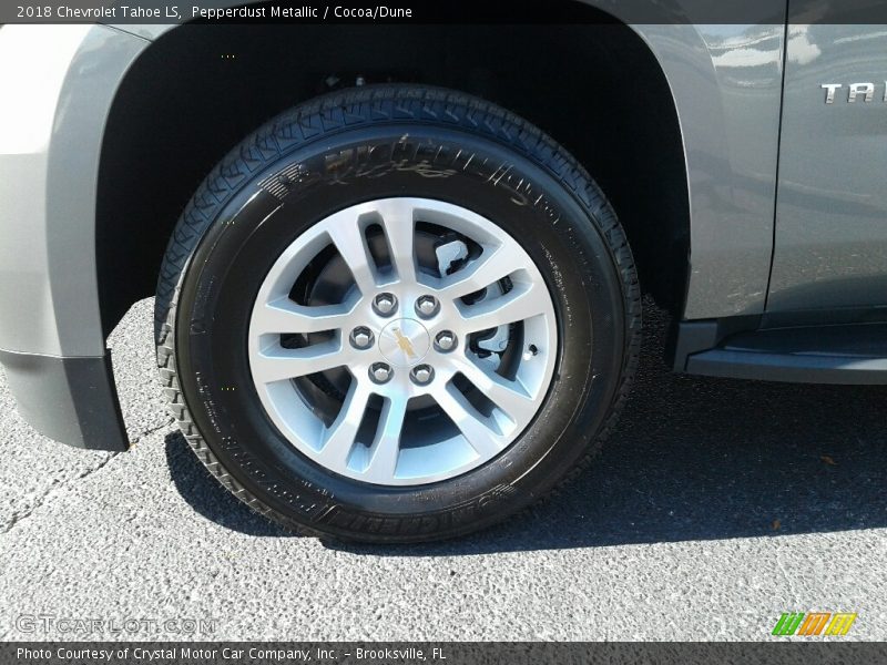 Pepperdust Metallic / Cocoa/Dune 2018 Chevrolet Tahoe LS