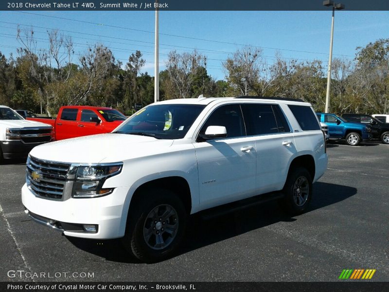 Summit White / Jet Black 2018 Chevrolet Tahoe LT 4WD