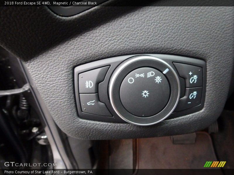 Magnetic / Charcoal Black 2018 Ford Escape SE 4WD
