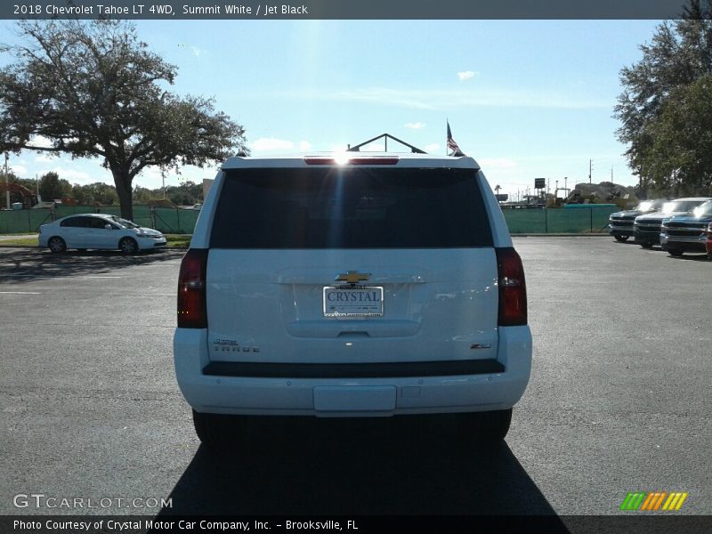 Summit White / Jet Black 2018 Chevrolet Tahoe LT 4WD
