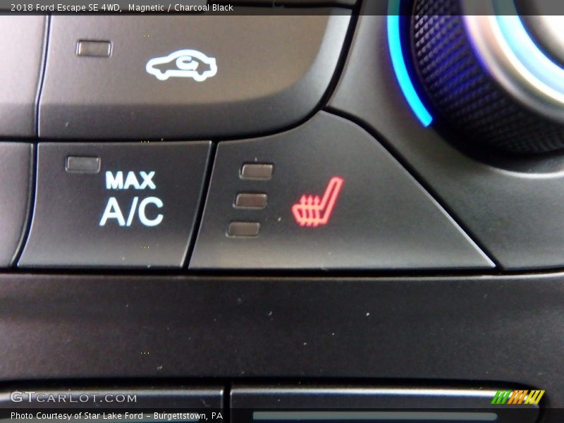 Magnetic / Charcoal Black 2018 Ford Escape SE 4WD