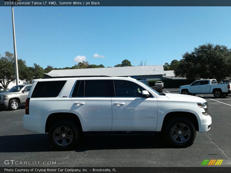 Summit White / Jet Black 2018 Chevrolet Tahoe LT 4WD