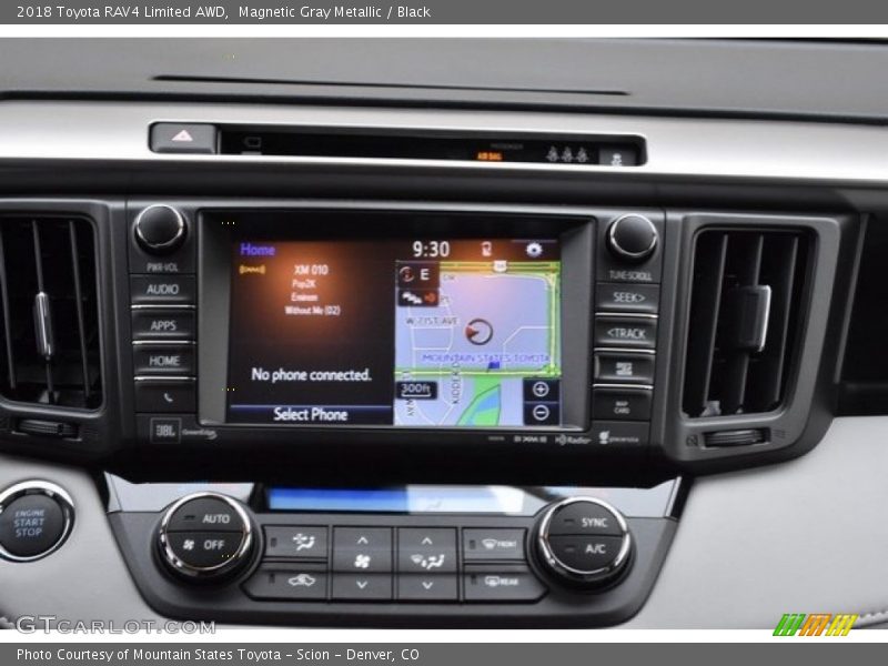 Magnetic Gray Metallic / Black 2018 Toyota RAV4 Limited AWD