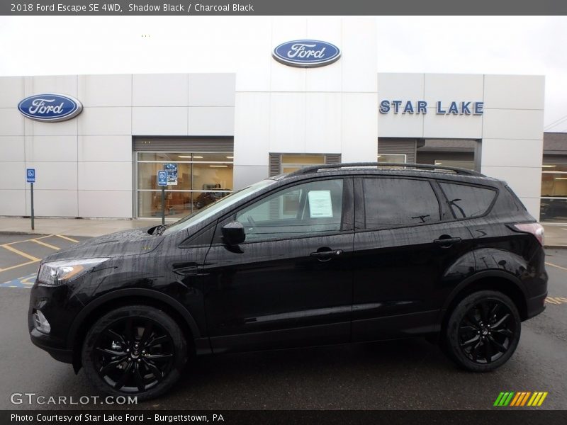 Shadow Black / Charcoal Black 2018 Ford Escape SE 4WD