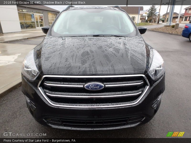 Shadow Black / Charcoal Black 2018 Ford Escape SE 4WD