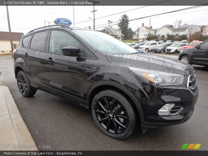 Shadow Black / Charcoal Black 2018 Ford Escape SE 4WD