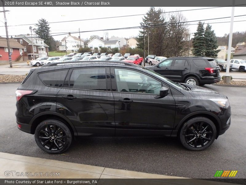 Shadow Black / Charcoal Black 2018 Ford Escape SE 4WD