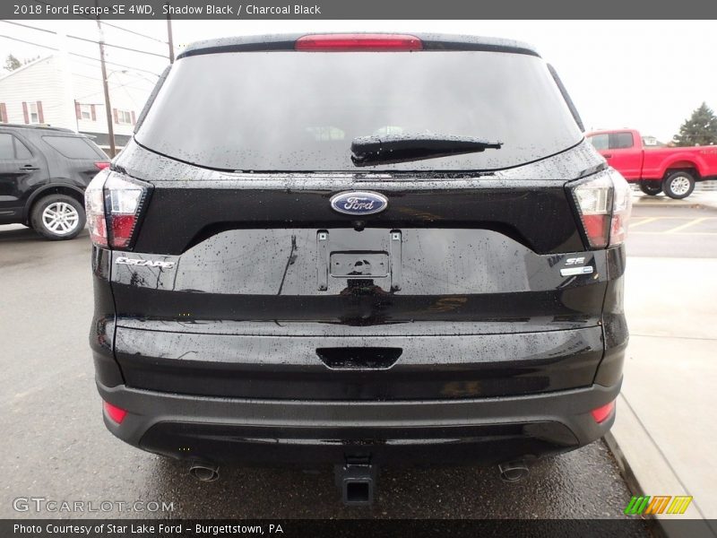 Shadow Black / Charcoal Black 2018 Ford Escape SE 4WD