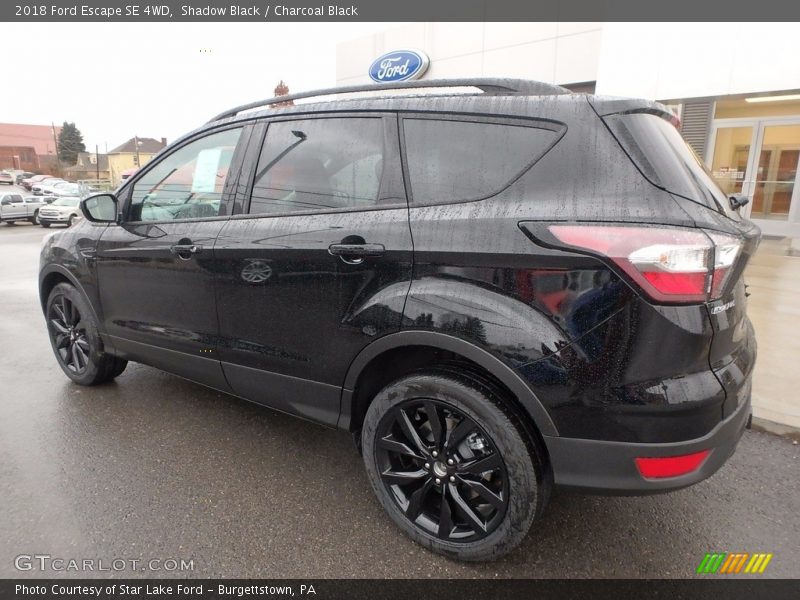 Shadow Black / Charcoal Black 2018 Ford Escape SE 4WD
