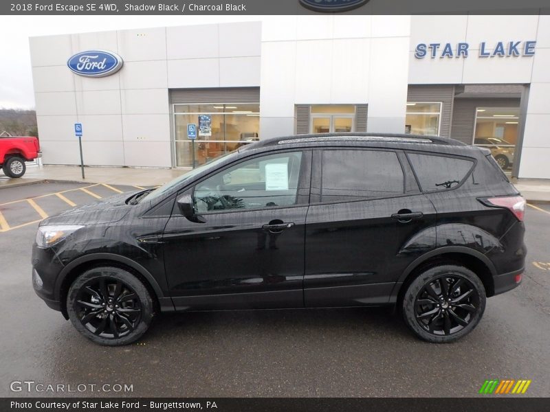 Shadow Black / Charcoal Black 2018 Ford Escape SE 4WD