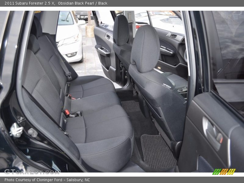 Obsidian Black Pearl / Black 2011 Subaru Forester 2.5 X