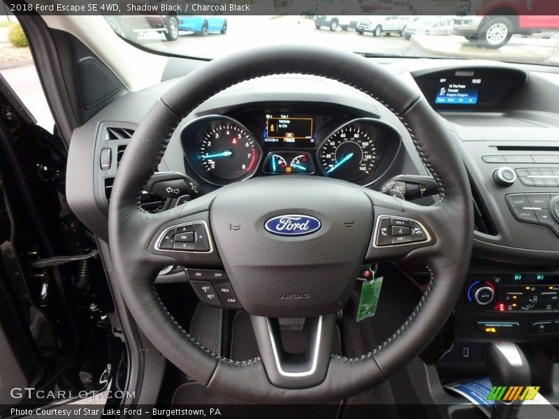 Shadow Black / Charcoal Black 2018 Ford Escape SE 4WD