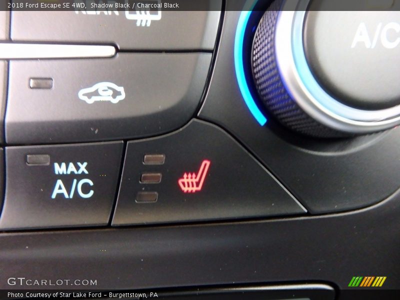 Shadow Black / Charcoal Black 2018 Ford Escape SE 4WD