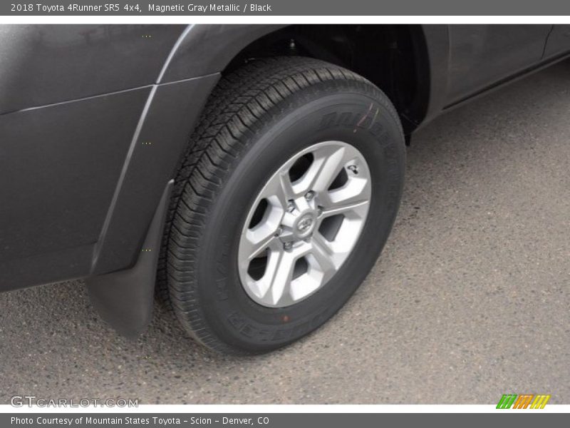 Magnetic Gray Metallic / Black 2018 Toyota 4Runner SR5 4x4