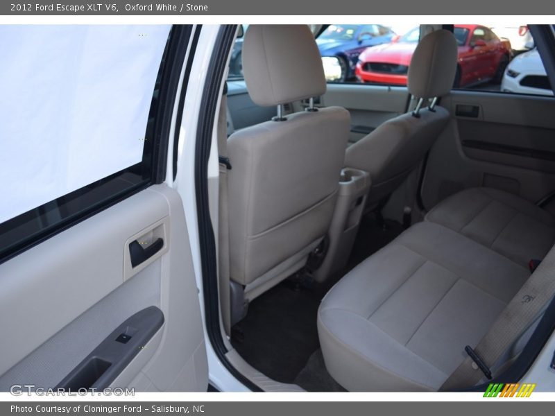 Oxford White / Stone 2012 Ford Escape XLT V6