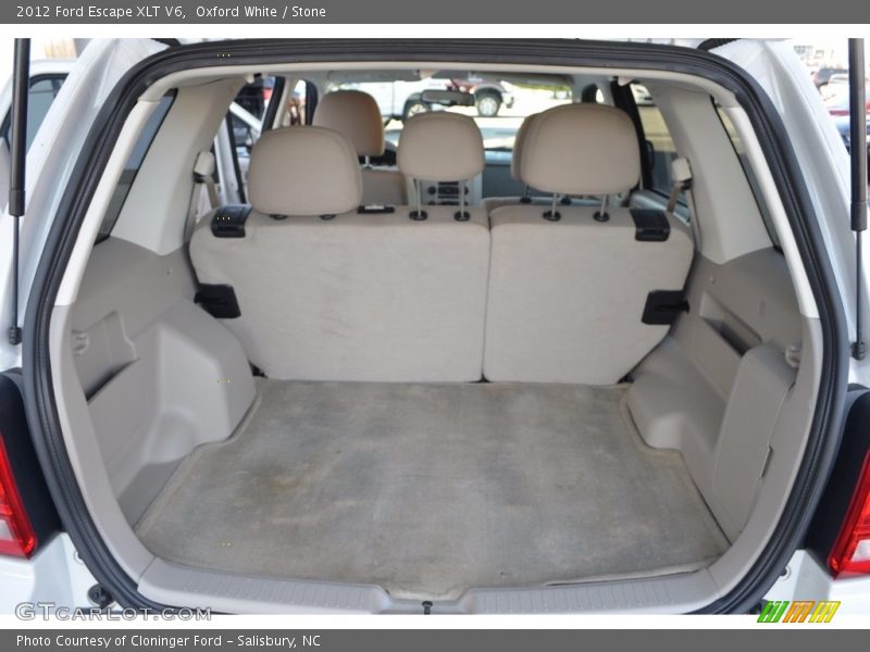 Oxford White / Stone 2012 Ford Escape XLT V6
