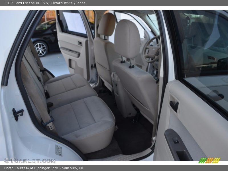 Oxford White / Stone 2012 Ford Escape XLT V6