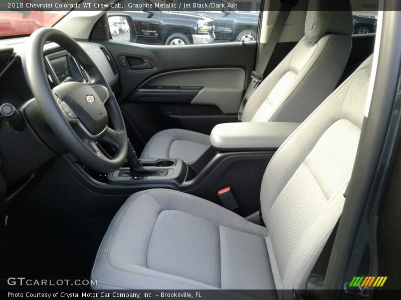 Graphite Metallic / Jet Black/Dark Ash 2018 Chevrolet Colorado WT Crew Cab