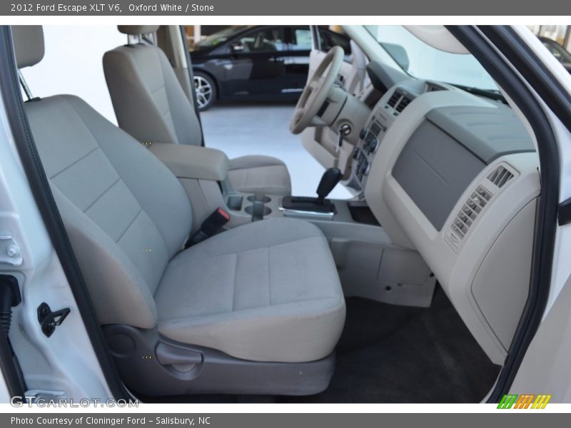 Oxford White / Stone 2012 Ford Escape XLT V6