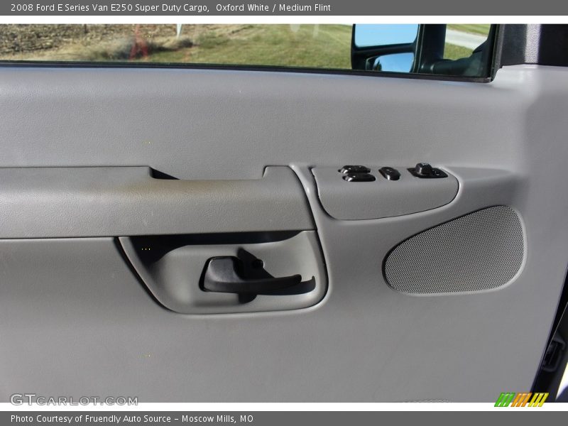 Oxford White / Medium Flint 2008 Ford E Series Van E250 Super Duty Cargo