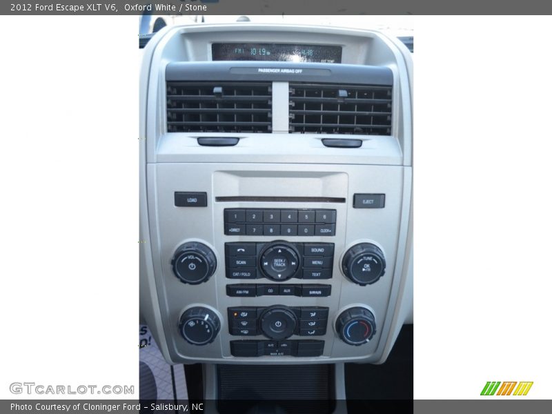 Oxford White / Stone 2012 Ford Escape XLT V6