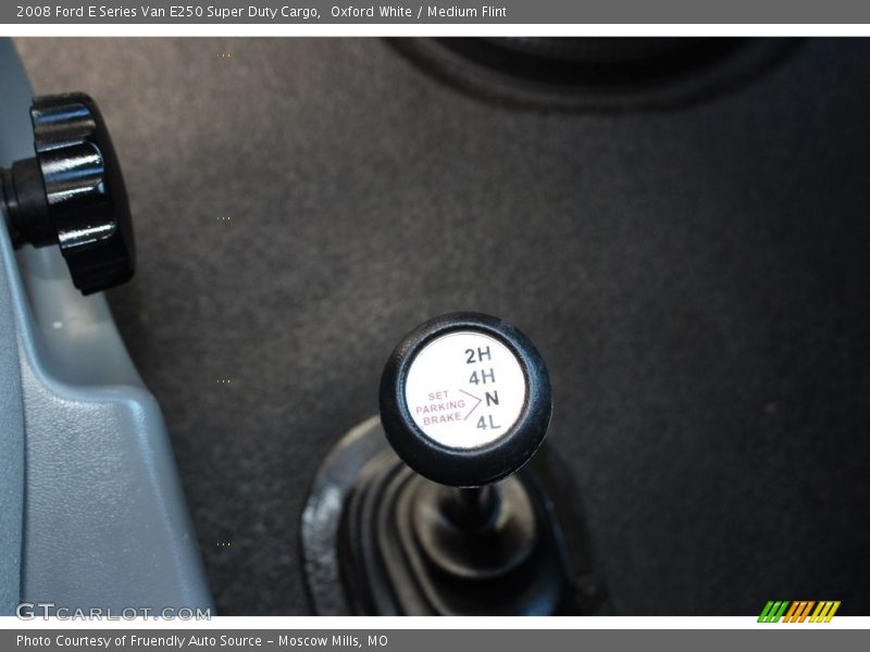 Oxford White / Medium Flint 2008 Ford E Series Van E250 Super Duty Cargo
