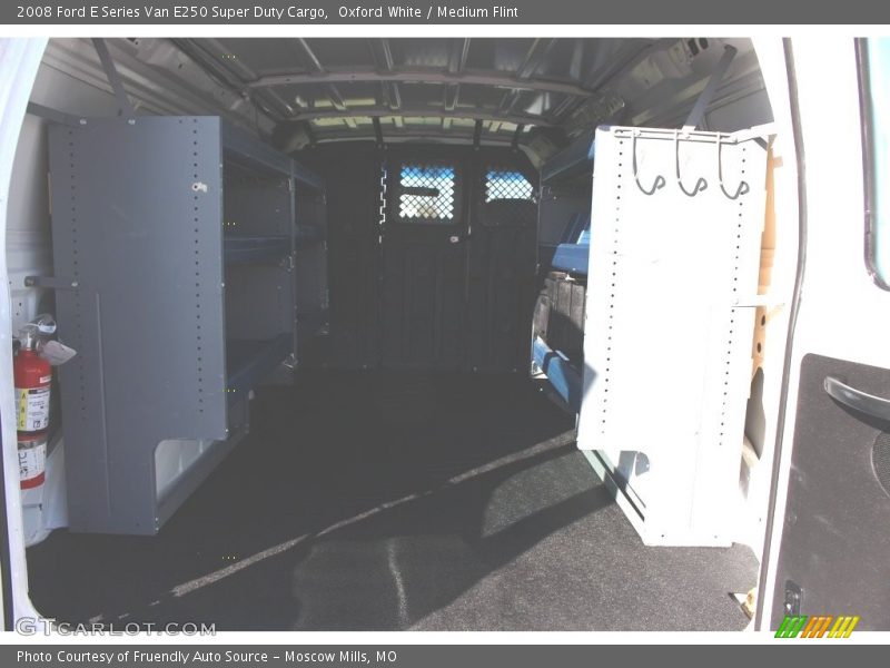 Oxford White / Medium Flint 2008 Ford E Series Van E250 Super Duty Cargo
