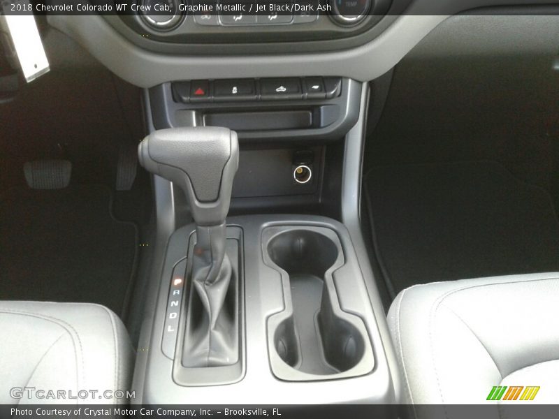 Graphite Metallic / Jet Black/Dark Ash 2018 Chevrolet Colorado WT Crew Cab