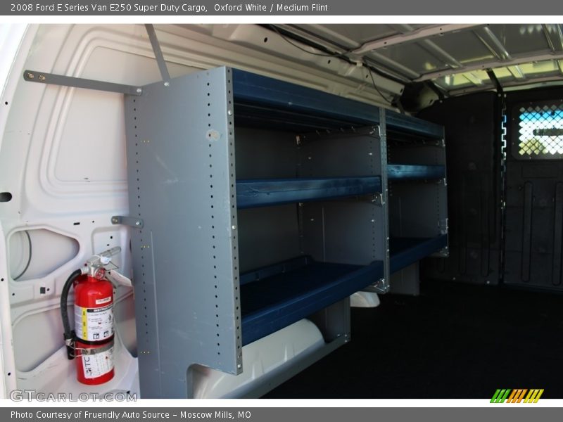 Oxford White / Medium Flint 2008 Ford E Series Van E250 Super Duty Cargo