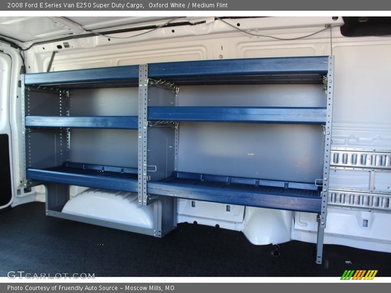 Oxford White / Medium Flint 2008 Ford E Series Van E250 Super Duty Cargo