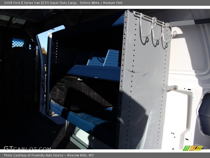 Oxford White / Medium Flint 2008 Ford E Series Van E250 Super Duty Cargo