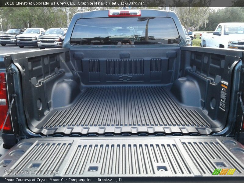 Graphite Metallic / Jet Black/Dark Ash 2018 Chevrolet Colorado WT Crew Cab