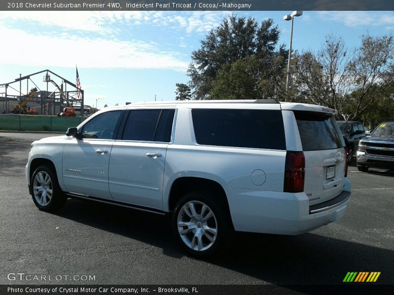 Iridescent Pearl Tricoat / Cocoa/­Mahogany 2018 Chevrolet Suburban Premier 4WD