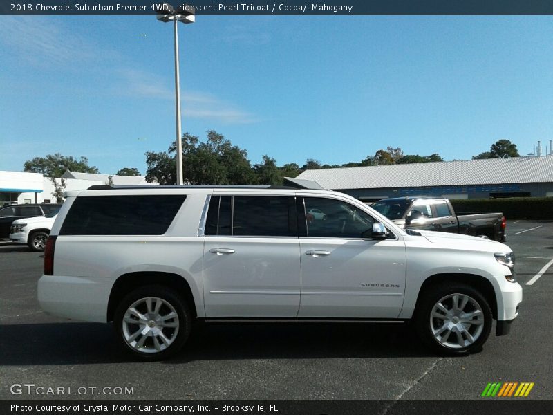 Iridescent Pearl Tricoat / Cocoa/­Mahogany 2018 Chevrolet Suburban Premier 4WD