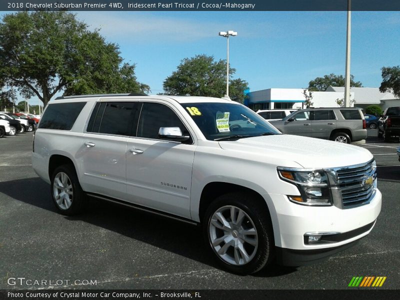 Iridescent Pearl Tricoat / Cocoa/­Mahogany 2018 Chevrolet Suburban Premier 4WD