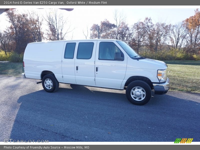 Oxford White / Medium Flint 2014 Ford E-Series Van E250 Cargo Van