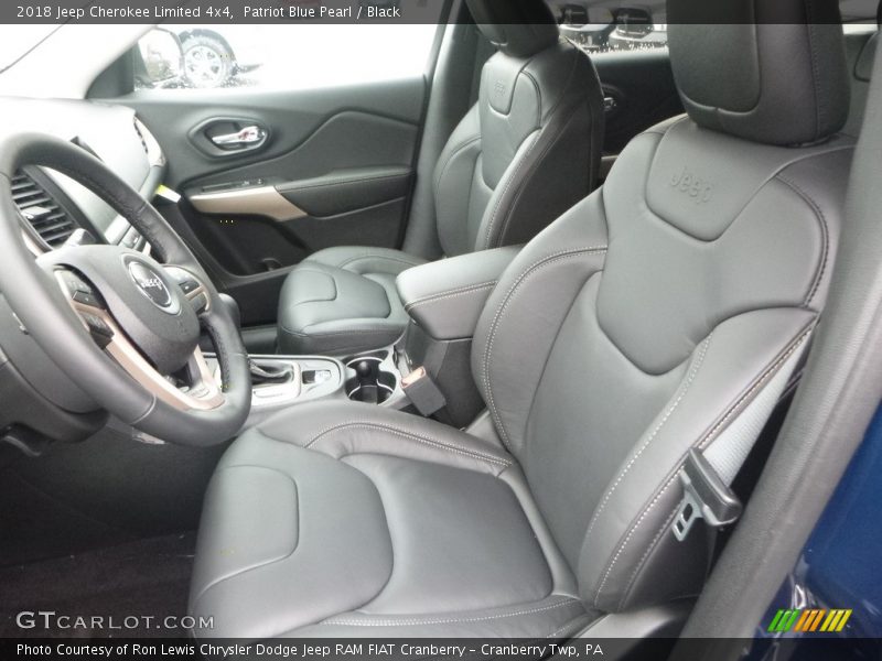  2018 Cherokee Limited 4x4 Black Interior
