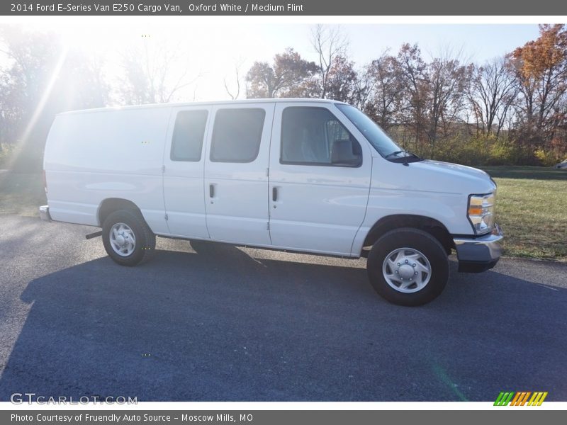 Oxford White / Medium Flint 2014 Ford E-Series Van E250 Cargo Van