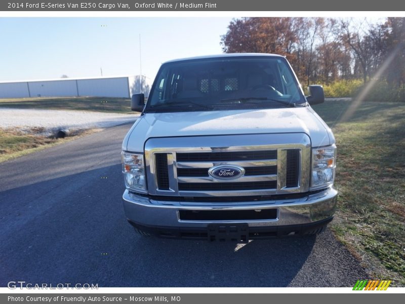 Oxford White / Medium Flint 2014 Ford E-Series Van E250 Cargo Van