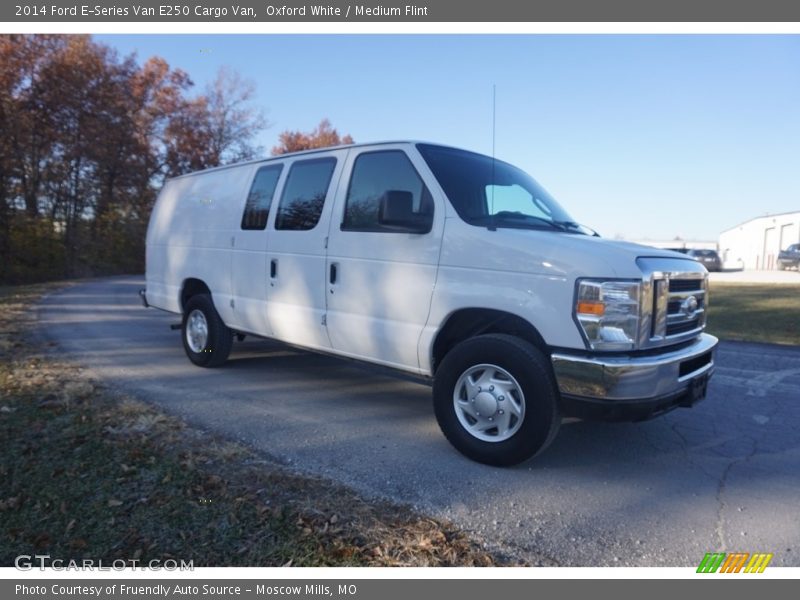 Oxford White / Medium Flint 2014 Ford E-Series Van E250 Cargo Van