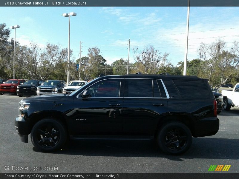 Black / Cocoa/Dune 2018 Chevrolet Tahoe LT